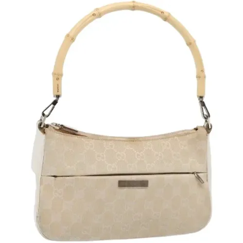 Pre-owned Canvas handbags , female, Sizes: ONE SIZE - Gucci Vintage - Modalova