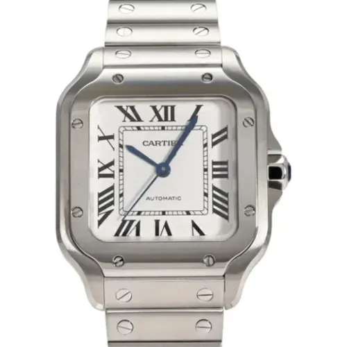 Pre-owned Glass watches , male, Sizes: ONE SIZE - Cartier Vintage - Modalova