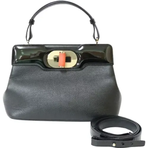 Pre-owned Leder handtaschen - Bvlgari Vintage - Modalova