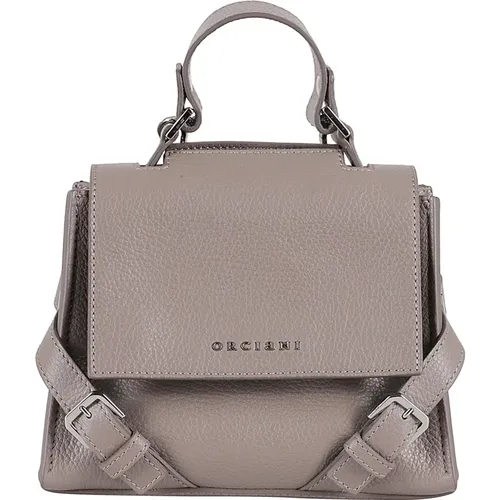 Mini Sveva Sense Leder Tasche , Damen, Größe: ONE Size - Orciani - Modalova