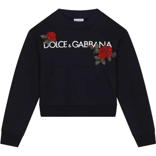 Blaues Sweatshirt Dolce & Gabbana - Dolce & Gabbana - Modalova