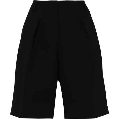 Schwarze Ovalo Bermuda Shorts , Damen, Größe: S - Jacquemus - Modalova