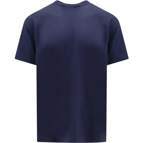 Ribbed Crew-Neck T-Shirt , male, Sizes: XL, 3XL, M - Roberto Collina - Modalova