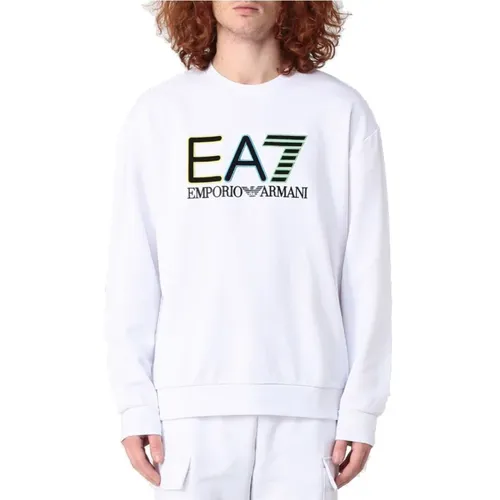Sweatshirt , male, Sizes: S, L - Emporio Armani EA7 - Modalova