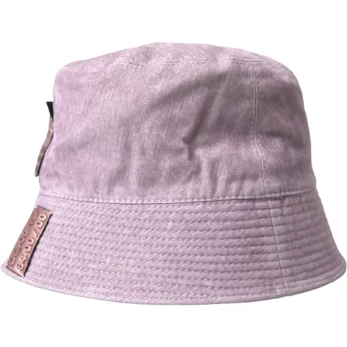 Nylon Canvas Bucket Hat Men , male, Sizes: 59 CM - Dolce & Gabbana - Modalova