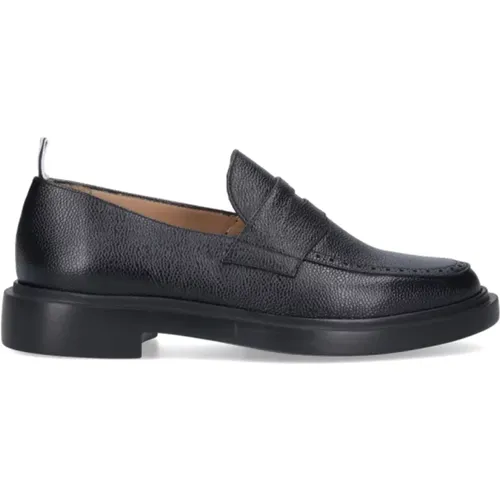 Schwarze flache Schuhe für Frauen - Thom Browne - Modalova