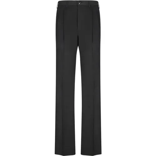 Schwarze Hose für Männer Aw24 - Dell'oglio - Modalova