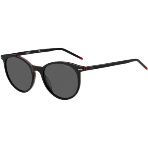 Schwarze Acetat Damen Sonnenbrille - Hugo Boss - Modalova