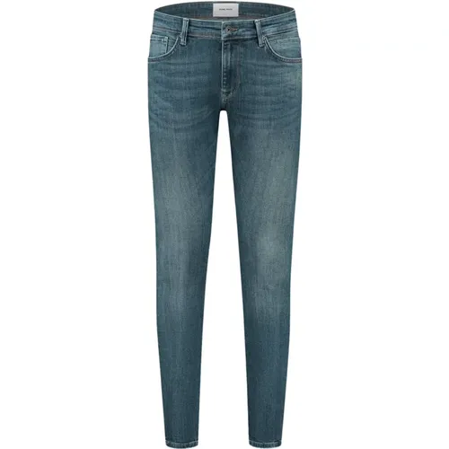 The Jone Jeans - Dark Denim , male, Sizes: W31, W33, W36, W29 - Pure Path - Modalova