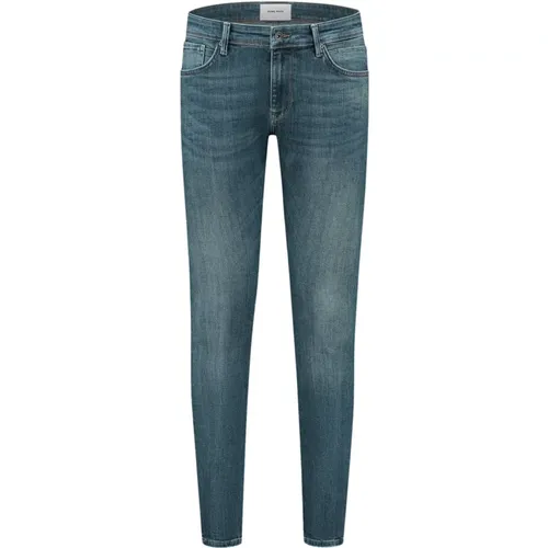 The Jone Jeans - Dark Denim , male, Sizes: W34, W32, W31, W33, W36, W28, W30, W29, W27 - Pure Path - Modalova