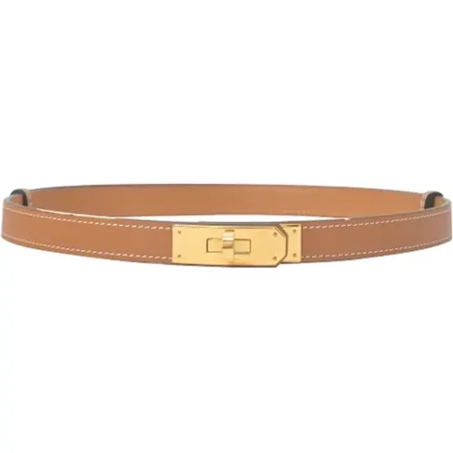 Pre-owned Leather belts , female, Sizes: ONE SIZE - Hermès Vintage - Modalova