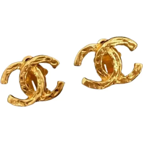 Pre-owned Metal chanel-jewelry , female, Sizes: ONE SIZE - Chanel Vintage - Modalova