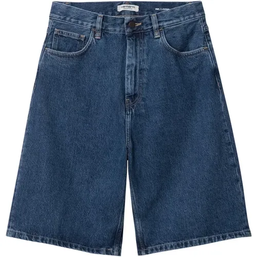 Womens Brandon Loose Fit Denim Shorts - , female, Sizes: M, S - Carhartt WIP - Modalova