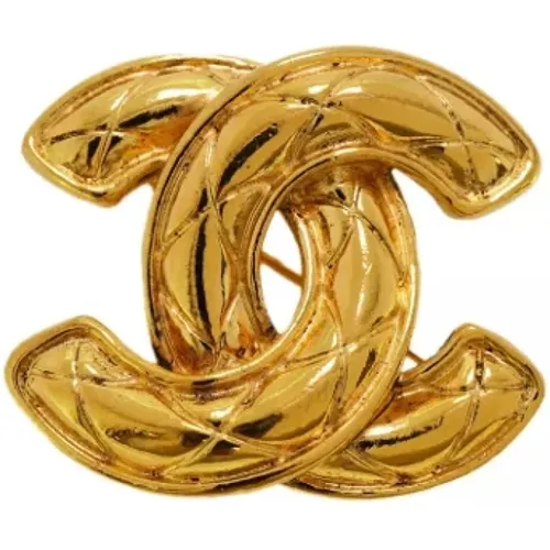 Pre-owned Metal chanel-jewelry , female, Sizes: ONE SIZE - Chanel Vintage - Modalova