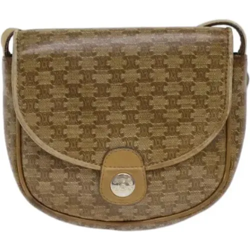 Pre-owned Canvas celine-bags , female, Sizes: ONE SIZE - Celine Vintage - Modalova