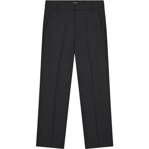 Nima Wool PantsClic Hook Closure , female, Sizes: W27, W31, W30, W26 - Dondup - Modalova