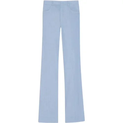 Wide Denim Jeans , female, Sizes: XL, M - Saint Laurent - Modalova