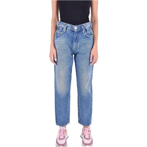 Flexi Maddie Mom Jeans , female, Sizes: W26, W28, W27, W25 - pinko - Modalova
