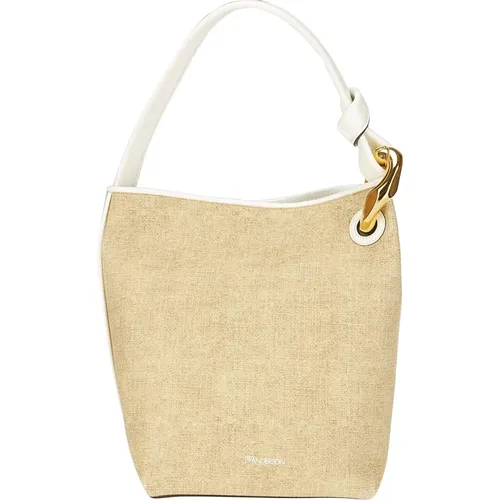 Corner Bucket Bag , female, Sizes: ONE SIZE - JW Anderson - Modalova