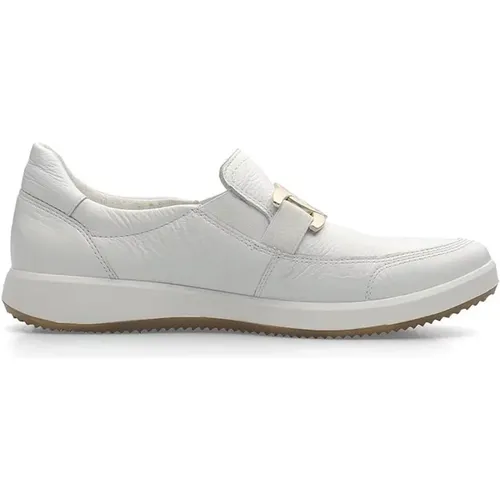 Weiße Loafers für Frauen , Damen, Größe: 39 EU - Ara - Modalova