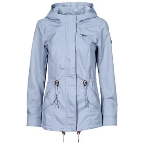 Blaue Parka Jacke für Frauen , Damen, Größe: XS - Only - Modalova