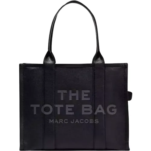 Stilvolle Schwarze Leder Tote Tasche - Marc Jacobs - Modalova