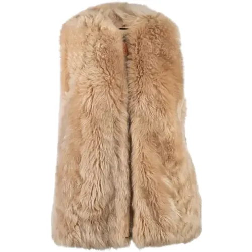 Pre-owned Fur outerwear , female, Sizes: XL - Fendi Vintage - Modalova