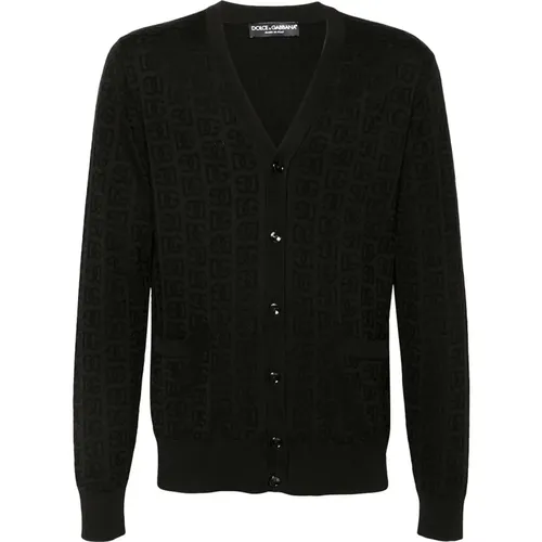 Stylish Cardigan with Gxv01Tjbsken0000 , male, Sizes: XL, L, M, 2XL - Dolce & Gabbana - Modalova