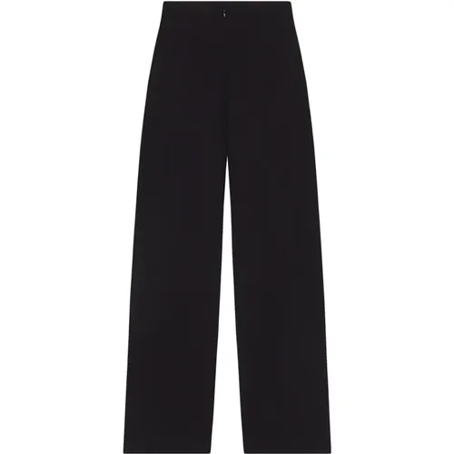 High-waisted pants with silk-lined trims , female, Sizes: 2XL, L - Cortana - Modalova