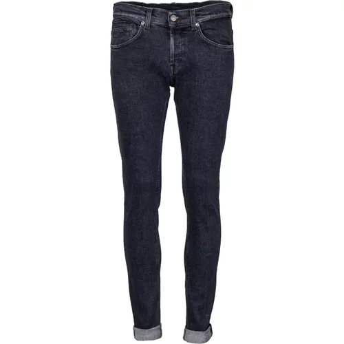 Skinny Fit George Denim Jeans , Herren, Größe: W34 - Dondup - Modalova