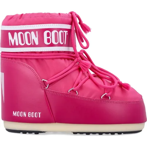 Wasserabweisende Nylonstiefel Geschlossen Bougainvellea , Damen, Größe: 36 EU - moon boot - Modalova