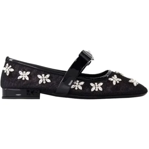 Leder flats Versace - Versace - Modalova