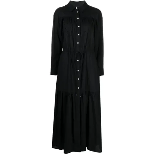 Poplin Shirt Dress , female, Sizes: XS, 2XS - pinko - Modalova