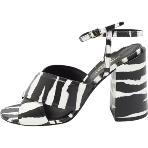 Pre-owned Leder sandals - Burberry Vintage - Modalova