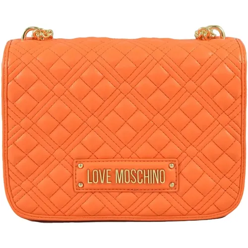 Signature Handbag , female, Sizes: ONE SIZE - Love Moschino - Modalova
