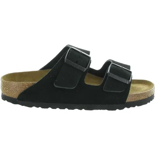 Arizona Leder Sandalen , Damen, Größe: 39 EU - Birkenstock - Modalova