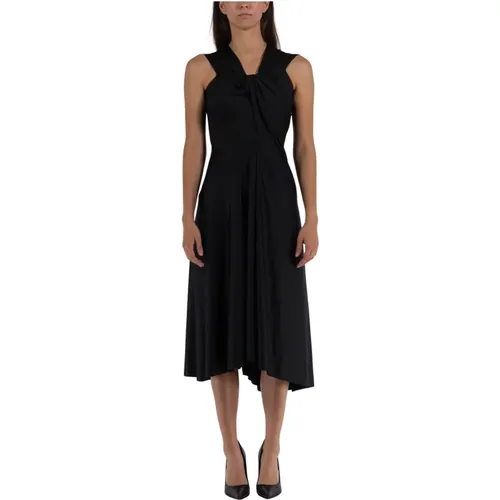 Midi Dress , female, Sizes: S, M - Victoria Beckham - Modalova