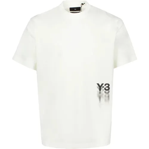 GFX SS Baumwoll T-Shirt , Herren, Größe: L - Y-3 - Modalova