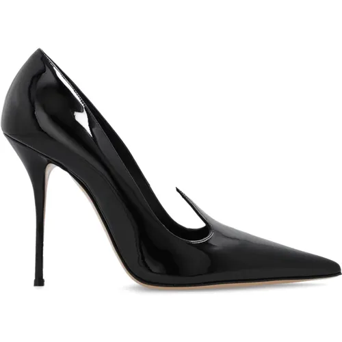 Stiletto-Pumps aus Lackleder , Damen, Größe: 40 EU - Casadei - Modalova