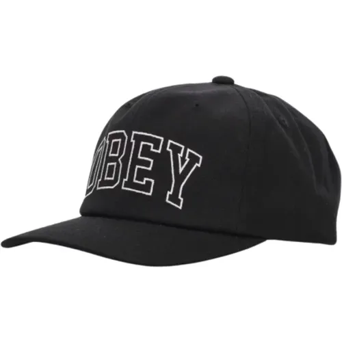 Classic Snapback Cap , male, Sizes: ONE SIZE - Obey - Modalova