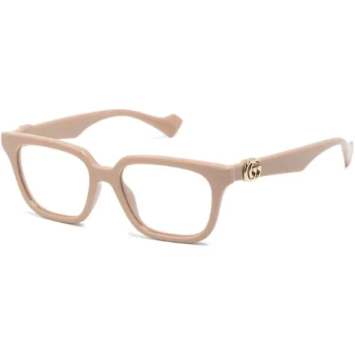 Braun/Havanna Optische Brille , Damen, Größe: 53 MM - Gucci - Modalova