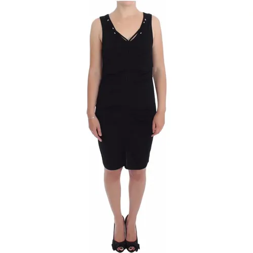 Elegant knee-length jersey dress , female, Sizes: XL - roccobarocco - Modalova