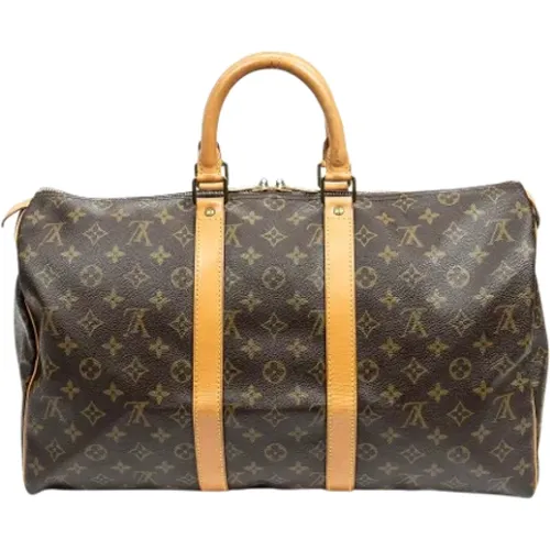 Pre-owned Canvas travel-bags , female, Sizes: ONE SIZE - Louis Vuitton Vintage - Modalova