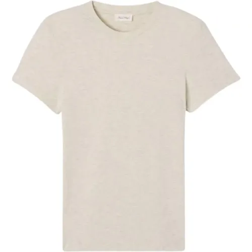Grau Meliertes Ypawood T-Shirt - American vintage - Modalova
