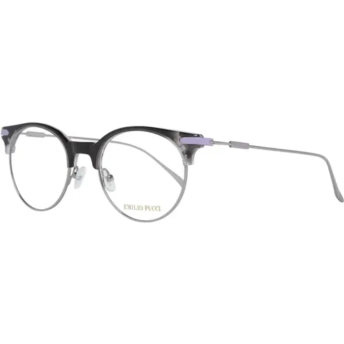 Runde Optische Brillen für Frauen , Damen, Größe: ONE Size - EMILIO PUCCI - Modalova