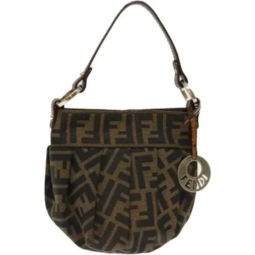 Pre-owned Canvas handbags , female, Sizes: ONE SIZE - Fendi Vintage - Modalova