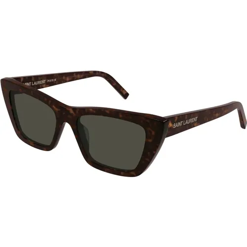 Erhöhen Sie Ihren Stil mit Sonnenbrille SL 276 Mica Sonnenbrillen - Saint Laurent - Modalova