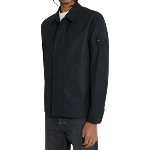 Ghost Overshirt Jacket , male, Sizes: M, XL - Stone Island - Modalova