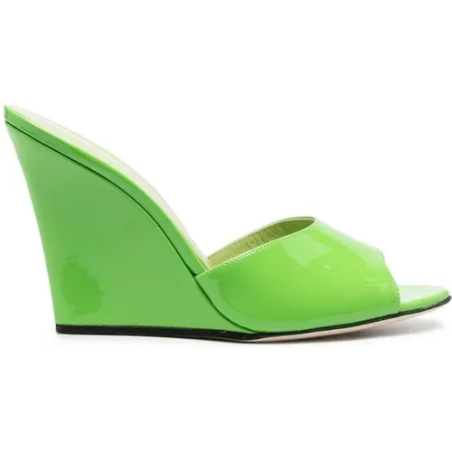 Wedge Sandals , female, Sizes: 7 UK, 3 1/2 UK, 4 UK, 5 1/2 UK, 6 UK, 8 UK - Paris Texas - Modalova