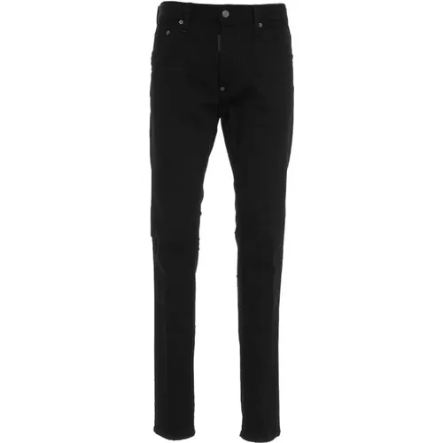 Schwarze Ss24 Herren Jeans , Herren, Größe: XL - Dsquared2 - Modalova